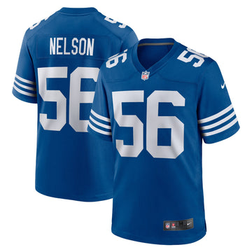 Quenton Nelson Indianapolis Colts royal Alternate jersey