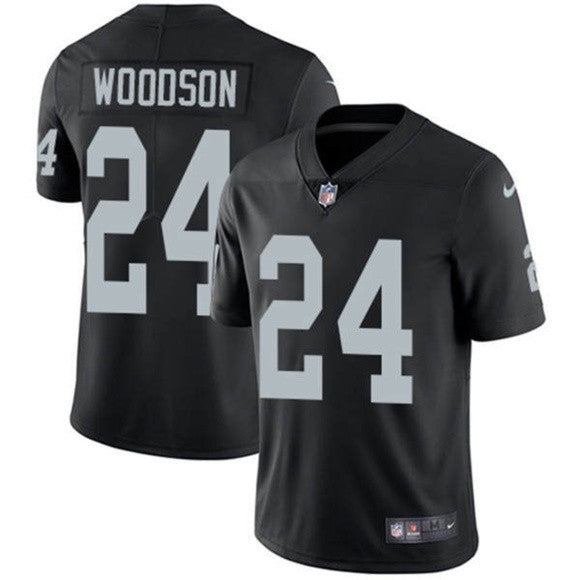 Charles Woodson Las Vegas Raiders black jersey