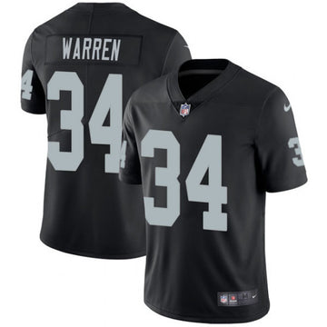 Chris Warren Las Vegas Raiders black Vapor jersey