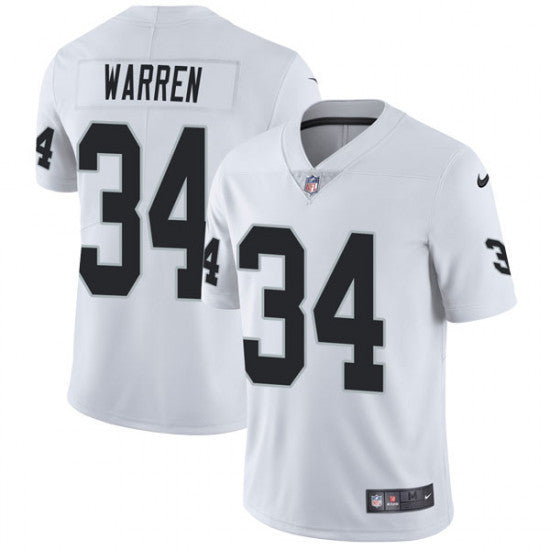 Chris Warren Las Vegas Raiders white Vapor jersey