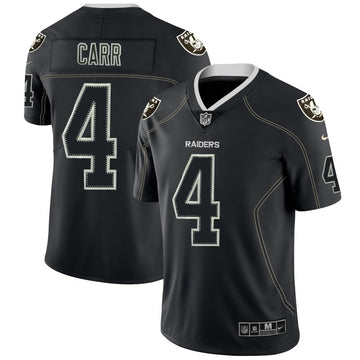 Derek Carr Las Vegas Raiders black Color Rush jersey