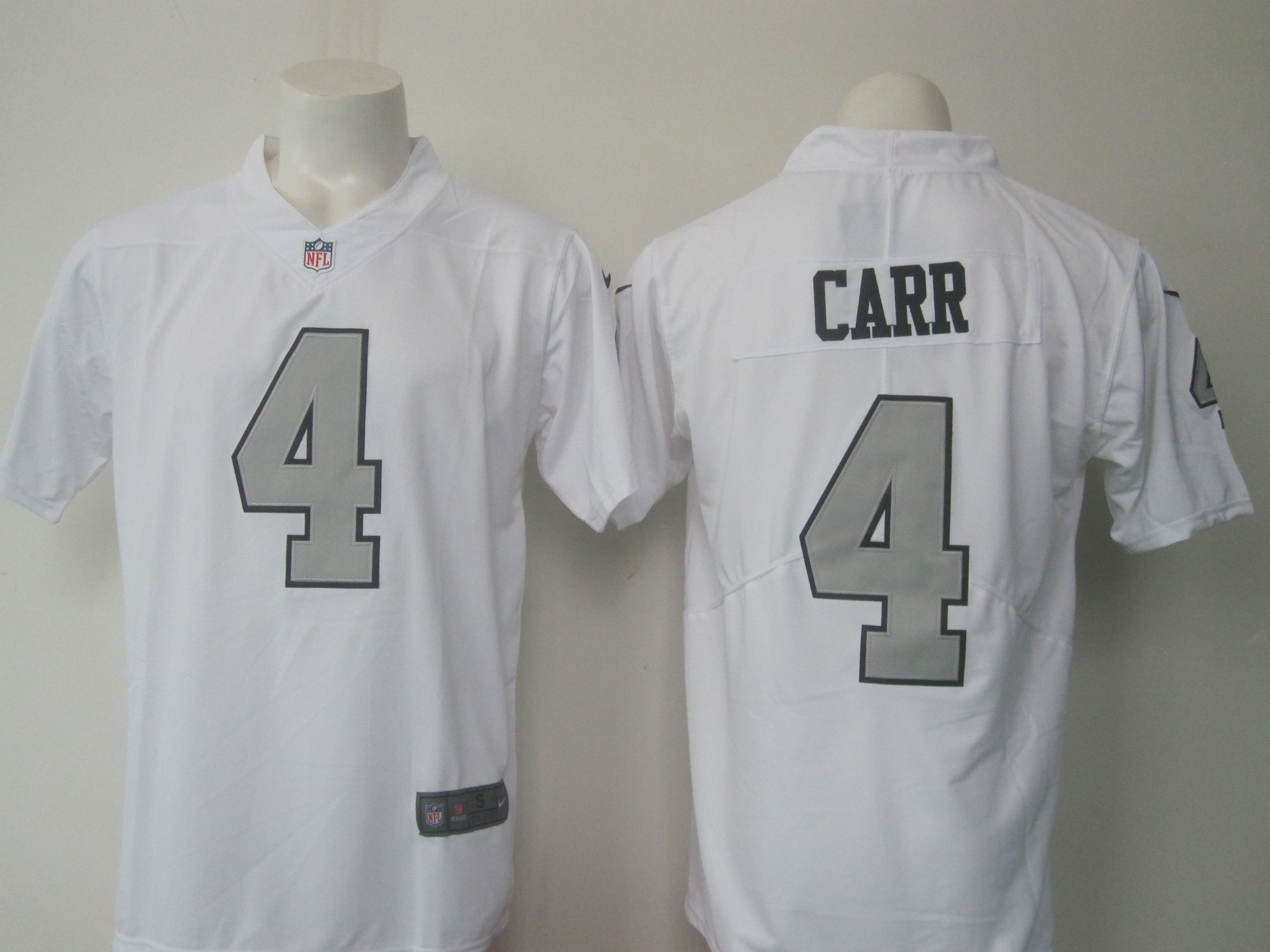 Derek Carr Las Vegas Raiders white Limited jersey