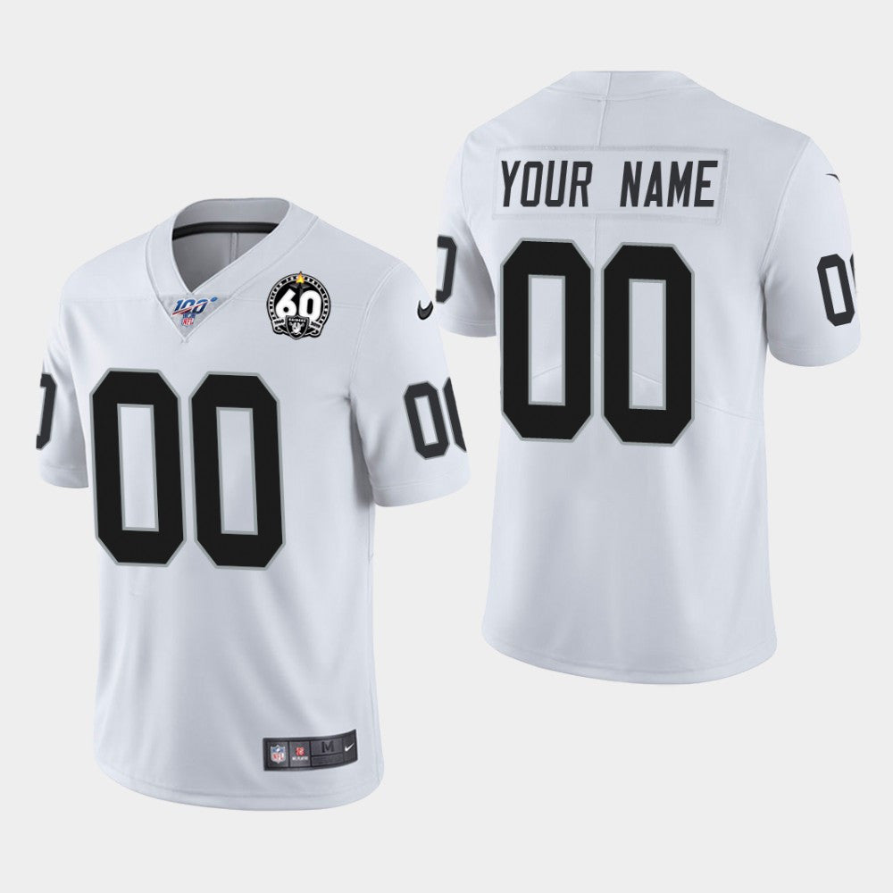 Active Las Vegas Raiders white Vapor jersey