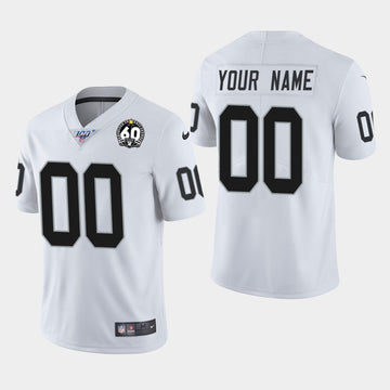 Active Las Vegas Raiders white Vapor jersey