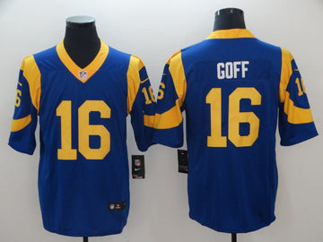 Jared Goff Los Angeles Rams royal Untouchable jersey
