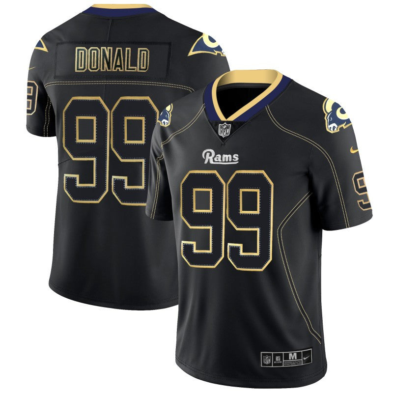 Aaron Donald Los Angeles Rams black Color Rush jersey