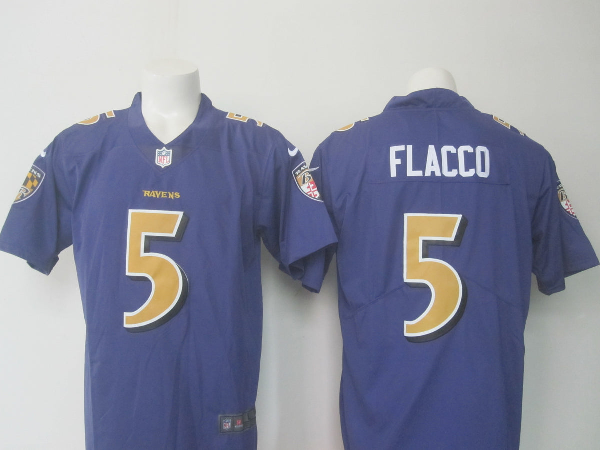Joe Flacco Baltimore Ravens purple Limited jersey