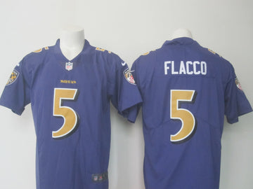 Joe Flacco Baltimore Ravens purple Limited jersey