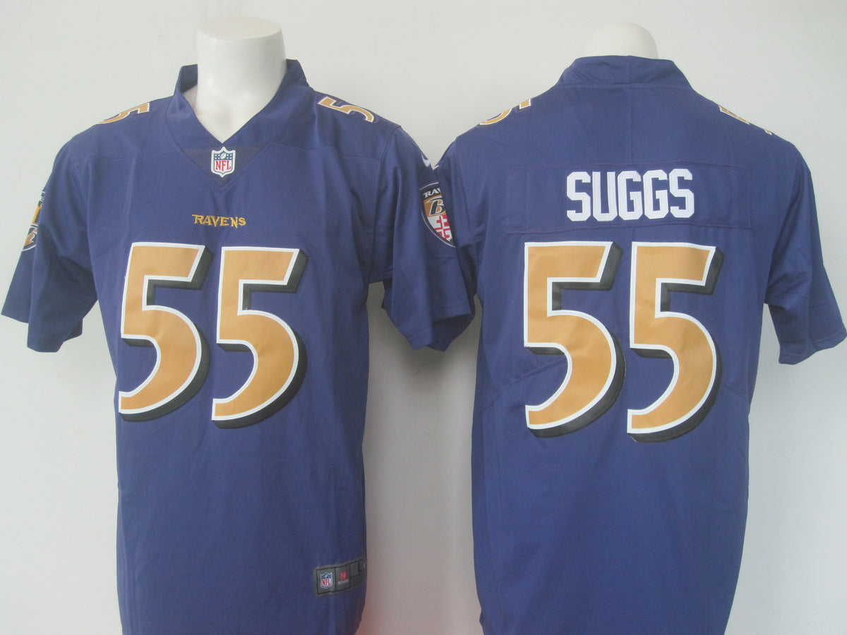 Terrell Suggs Baltimore Ravens purple Limited jersey