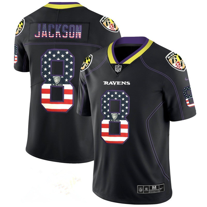 Lamar Jackson Baltimore Ravens black Color Rush jersey
