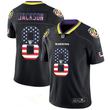 Lamar Jackson Baltimore Ravens black Color Rush jersey