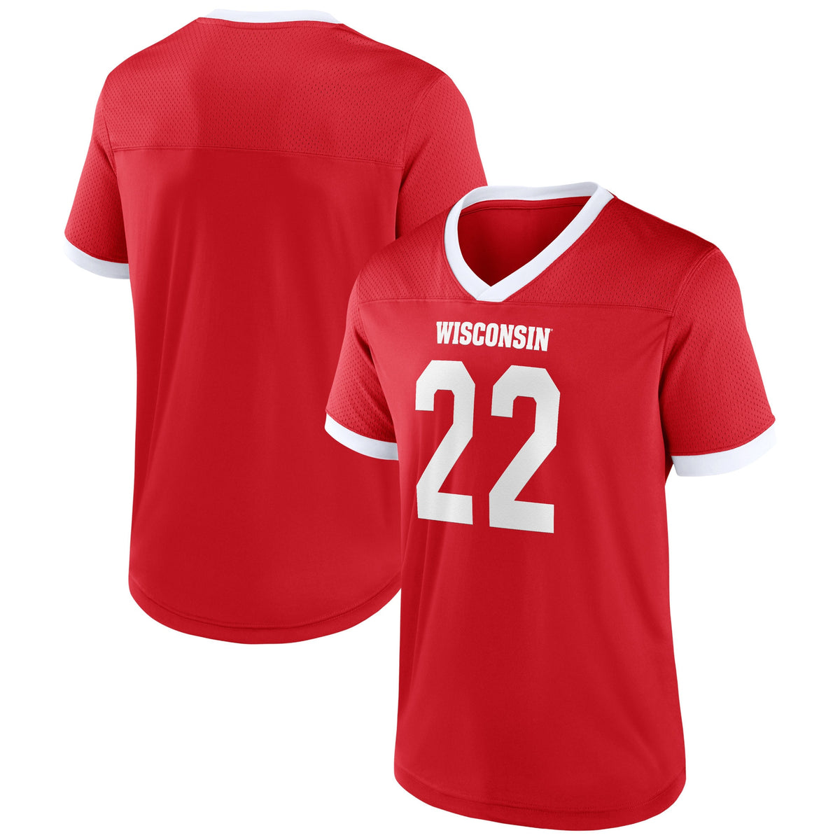 Wisconsin Badgers red jersey