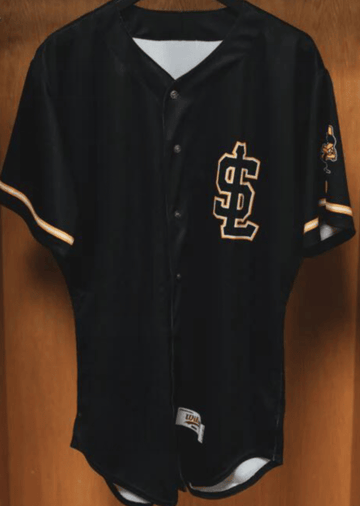 Custom Salt Lake Bees black jersey