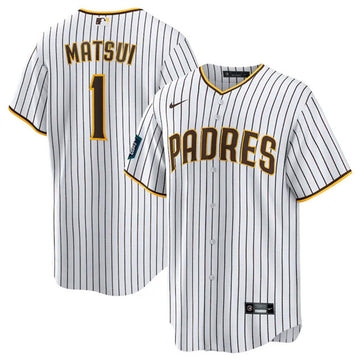 Yuki Matsui San Diego Padres white Home jersey
