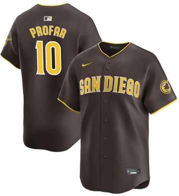 Jurickson Profar San Diego Padres brown Limited jersey