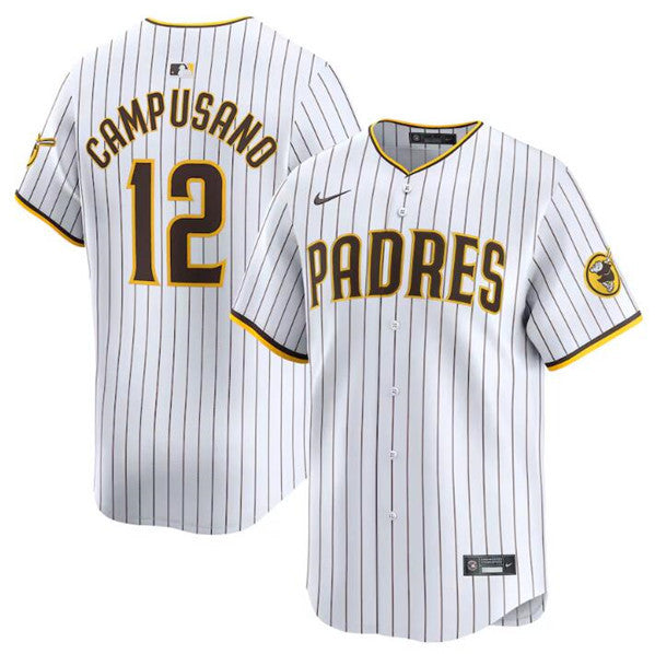 Luis Campusano San Diego Padres white Limited jersey