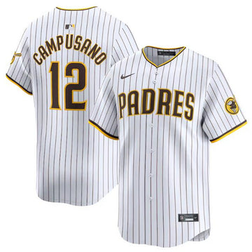 Luis Campusano San Diego Padres white Limited jersey