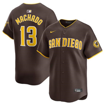 Manny Machado San Diego Padres brown Limited jersey