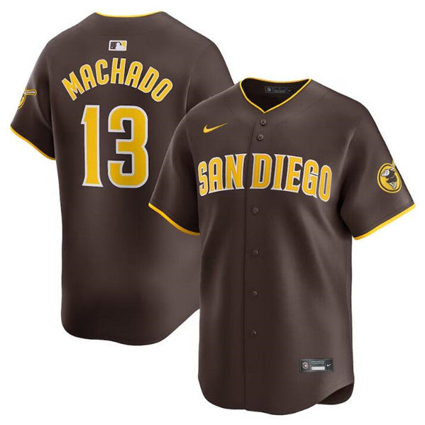 Manny Machado San Diego Padres brown Limited jersey