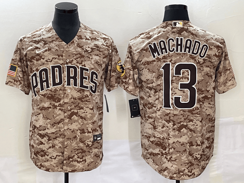 Manny Machado San Diego Padres camo Camo jersey