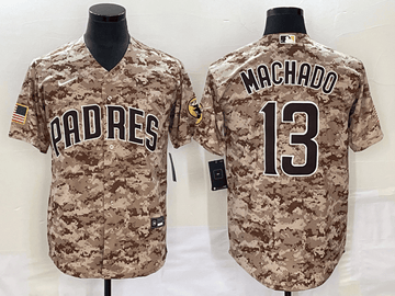 Manny Machado San Diego Padres camo Camo jersey