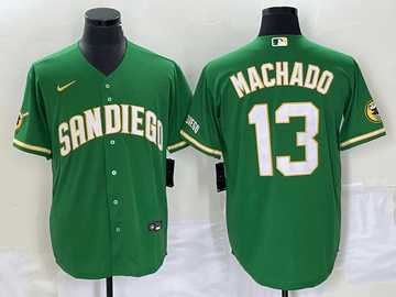 Manny Machado San Diego Padres green jersey