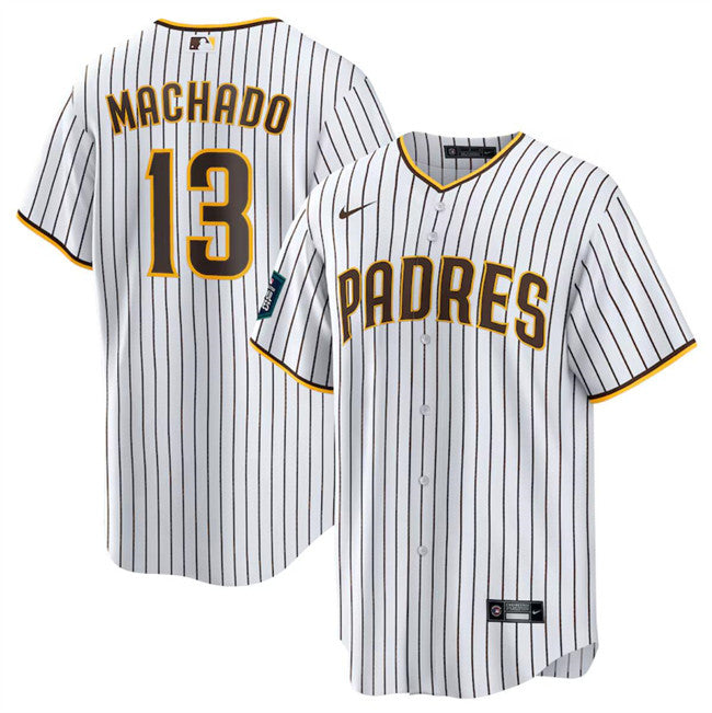 Manny Machado San Diego Padres white Home jersey