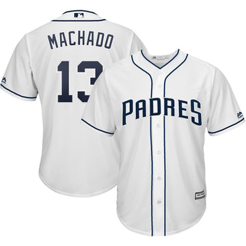 Manny Machado San Diego Padres white jersey