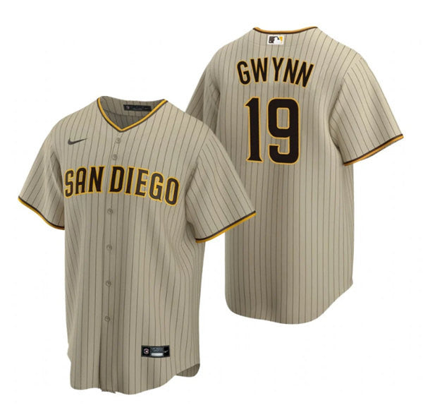 Tony Gwynn San Diego Padres brown jersey