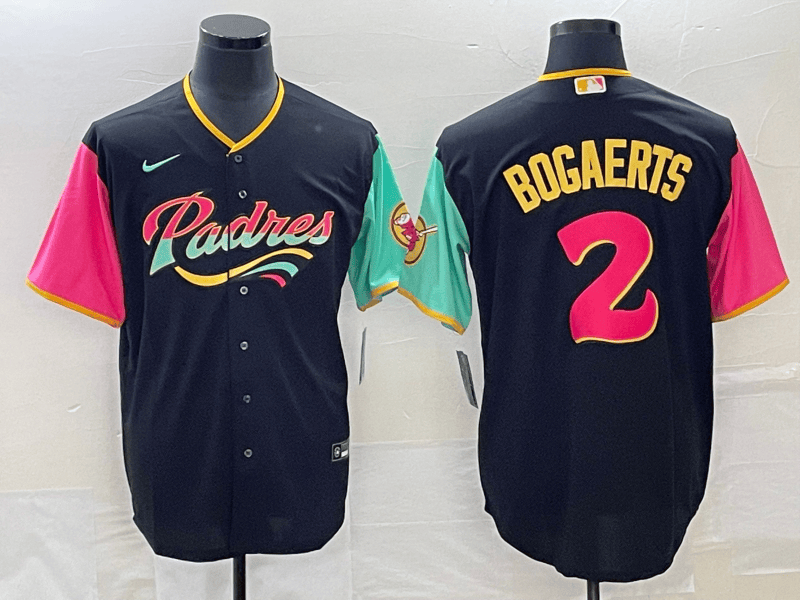Xander Bogaerts San Diego Padres black City Connect jersey