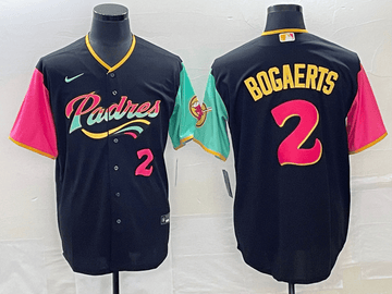 Xander Bogaerts San Diego Padres black City Connect jersey