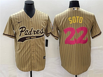 Juan Soto San Diego Padres tan jersey
