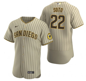 Juan Soto San Diego Padres tan jersey