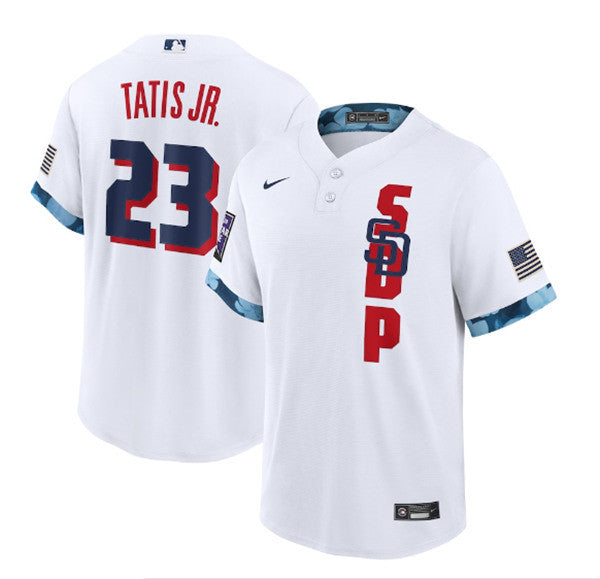 Fernando Tatis Jr San Diego Padres white All-Star jersey
