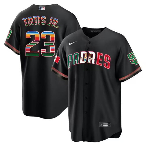 Fernando Tatis Jr Mexico San Diego Padres black jersey