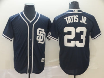 Fernando Tatis Jr San Diego Padres navy jersey