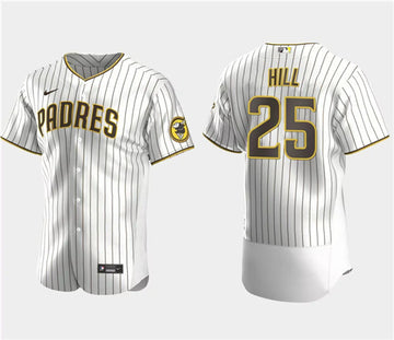 Tim Hill San Diego Padres white jersey