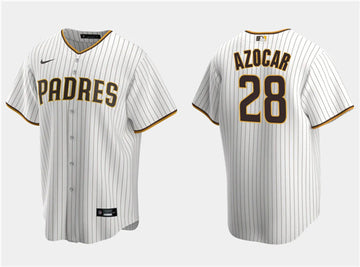 José Azocar San Diego Padres white jersey