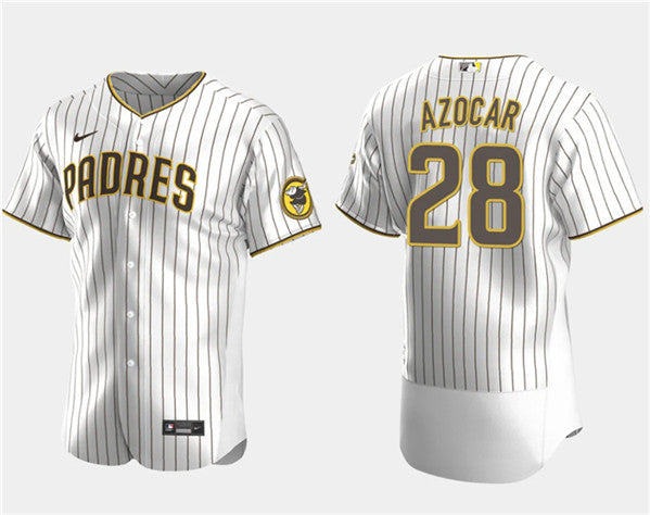 José Azocar San Diego Padres white jersey