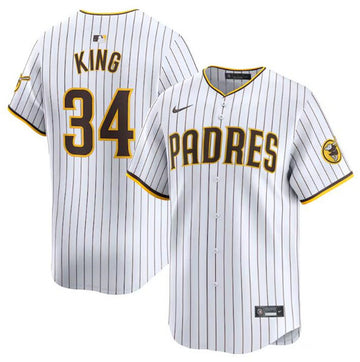 Michael King San Diego Padres white Limited jersey