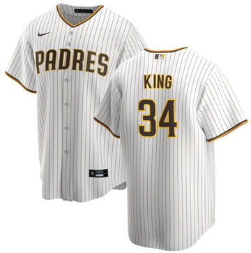 Michael King San Diego Padres white jersey