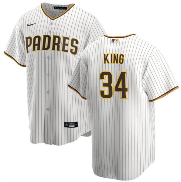 Michael King San Diego Padres white jersey