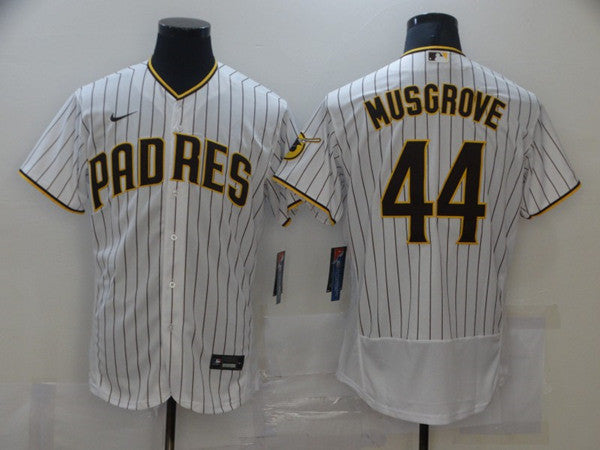 Joe Musgrove San Diego Padres white jersey