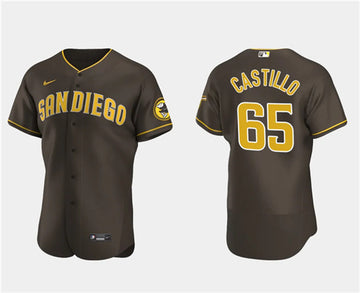 José Castillo San Diego Padres brown jersey