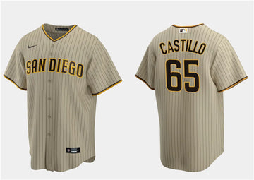 José Castillo San Diego Padres tan jersey