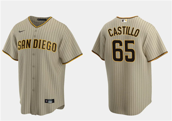 José Castillo San Diego Padres tan jersey