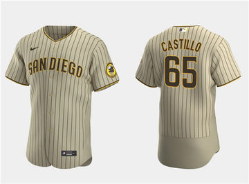 José Castillo San Diego Padres tan jersey