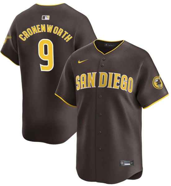 Jake Cronenworth San Diego Padres brown Limited jersey