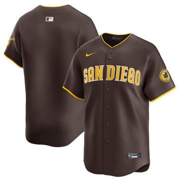 Custom San Diego Padres brown Limited jersey