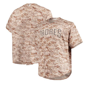 Custom San Diego Padres camo Camo jersey